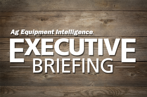 Ag Equipment Intelligence Executive Briefing